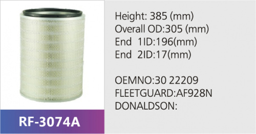 Фильтр воздушный RF-3074A (1/)